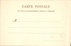 VINTAGE POSTCARD Surroundings De Cauterets the Cascade Of Lutour