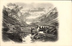 VINTAGE POSTCARD View De Gavarnie