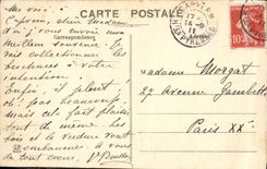 VINTAGE POSTCARD the High Pyrenees Capvern View