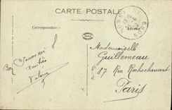 VINTAGE POSTCARD Lille Monument De Desrousseau