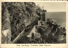 MODERN CARD Bridge San Luigi Frontiera Italo francese