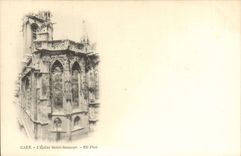 CPA Caen L'Eglise Saint Sauveur 