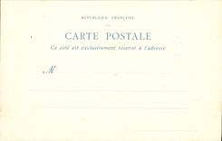 VINTAGE POSTCARD Caen the Church of the Trinity Abbey To the Ladies