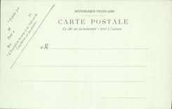 VINTAGE POSTCARD Mans the Street of Tesse