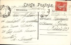 VINTAGE POSTCARD Nantes Panorama on Saint Clement