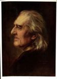 POSTAL MODERNA Francisco Liszt H Torrgler