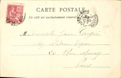 VINTAGE POSTCARD Angers the Barrault Home