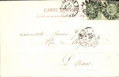 VINTAGE POSTCARD Mans Notre Dame Church of the Seam