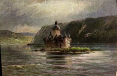 VINTAGE POSTCARD Die Pfalz