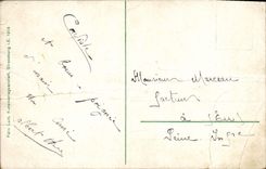 VINTAGE POSTCARD Strassburg Neue Rheinbrucke Beautiful Keht