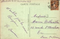 VINTAGE POSTCARD Albertville Edges of Arly and Charvin