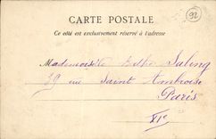 CPA Saint Cloud Jardin du Trocadero