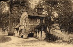 VINTAGE POSTCARD Versailies the Hamlet of Marie Antoinette the mill