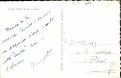 MODERN CARD Asnieres on Oise the cloister and the turret