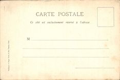 VINTAGE POSTCARD Rueil Avenue Of the plane trees Malmaison