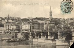 VINTAGE POSTCARD Holy Cloud View