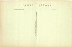 VINTAGE POSTCARD Malmaison the Room Of the First Consul to Tileries