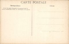 VINTAGE POSTCARD Malmaison Throne of Napoleon 1st