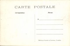 VINTAGE POSTCARD Versailles the Pyramid the park