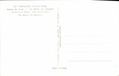 VINTAGE POSTCARD Versailles Parteire d' Eau Basin of North