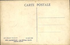 CPA Laghouat Le Village Arabe Appele Chtet