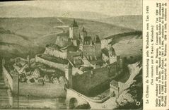 VINTAGE POSTCARD the Castle of Close Wiesbaden