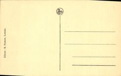 VINTAGE POSTCARD Leuwen Town hall