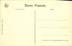 VINTAGE POSTCARD Leuwen the Bag Street of Brussels Militaria