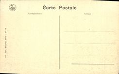 VINTAGE POSTCARD Brussels Town hall and Grand Places