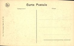 VINTAGE POSTCARD Antwerp Court Of the Plantin Museum