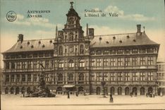 CPA Anvers Stadhuis L'Hotel de Ville