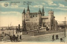 CPA Le Steen Anvers 