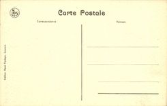 VINTAGE POSTCARD the Bag Of Leuwen August 1914 the Old one Goes Short Street Militaria