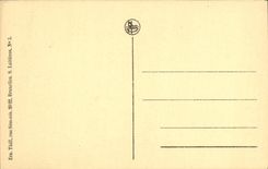 CPA Laitiere Flamande Folklore costume