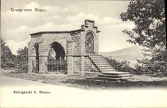 VINTAGE POSTCARD Gruss Vom Rhein Koingstuhl B Rhens