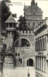VINTAGE POSTCARD Wiesbaden Das Romertor