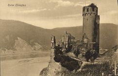 VINTAGE POSTCARD Ehrenfeis Ruin