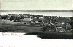 VINTAGE POSTCARD Gruss Aus Tutzing Am Starnberger See