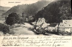 VINTAGE POSTCARD Gernsbach Igelbach