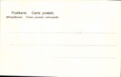 VINTAGE POSTCARD Karlsruhe Grossherzogliches Schloss MIT Schlossplatz