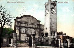 VINTAGE POSTCARD Hornimans Museum Forest Hill