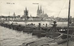 CPA Koln a Rh Panorama