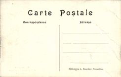 VINTAGE POSTCARD Versailles Palate Of Large Trianon the Peristyle