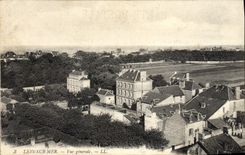 VINTAGE POSTCARD Lion sur Mer View