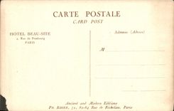 VINTAGE POSTCARD Paris the Stock Exchange in 1820