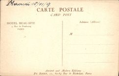 CPA Paris La Place De L'Etoile