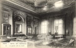 CPA Paris Hotel Des Monnaies La Grande Salle Du Musee