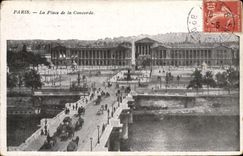 CPA Paris La Place De La Concorde