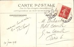 CPA Senat Le Pavillon Central Vu De La Terrasse