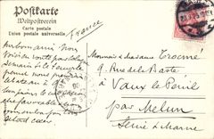 VINTAGE POSTCARD Mainz Vom Stephansturm